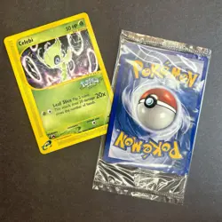SEALED Pokemon 4Ever Celebi Black Star #50 Promo WOTC 2002 Mint Condition - Image 2