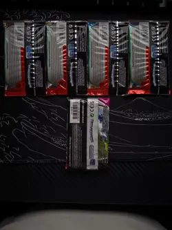 5 Sealed Pokemon Booster Packs Scarlet And Violet Obsidian Flames Fusion Strike - Image 2