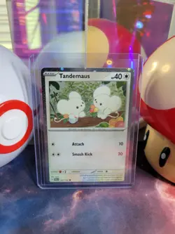 Tandemaus 167/193 Pokemon TCG S&V Promo Common Cosmos Holo NM - Image 1