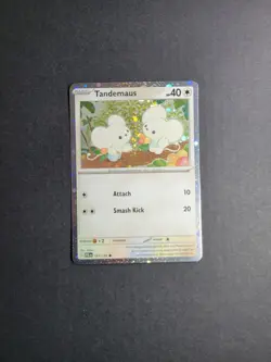 Tandemaus 167/193 Pokemon TCG S&V Promo Common Cosmos Holo NM - Image 2