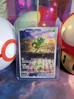 Teal Mask Ogerpon 123 Pokemon TCG S&V Black Star Promo Holo NM - Image 1