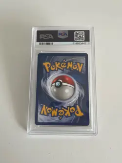 POKEMON FOSSIL 1999 DITTO HOLO 1st EDITION #3/62 PSA 8 - Image 3