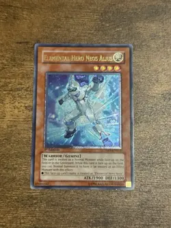 Yugioh: Elemental Hero Neos Alius - TAEV-EN018 - Ultimate Rare 1st Edition - Image 1