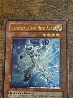Yugioh: Elemental Hero Neos Alius - TAEV-EN018 - Ultimate Rare 1st Edition - Image 3