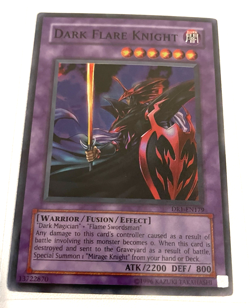 Yu Gi Oh Dark Flare Knight 1996 Holo DR1-EN179 - Image 1