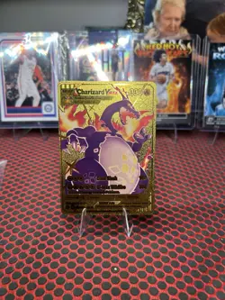 Pokemon Gold Card Lot Of 8 Including 4 Charizard. Very Rare, Adult Owned. NM+ - Image 4