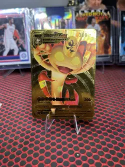 Pokemon Gold Card Lot Of 8 Including 4 Charizard. Very Rare, Adult Owned. NM+ - Image 5