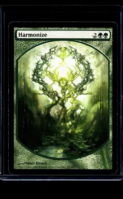 2008 MTG Magic The Gathering MPRP Magic Player Rewards Promo Full Art Harmonize - Image 1