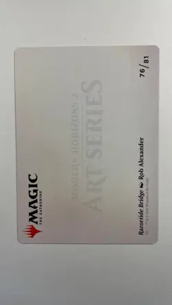 MTG Modern Horizons 2 Razortide Bridge Art Card 76/81 - Image 2