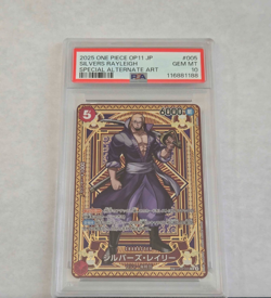 Silvers Rayleigh SP OP09-005 A Fist of Divine Speed ONE PIECE Card Japan PSA 10 - Image 1