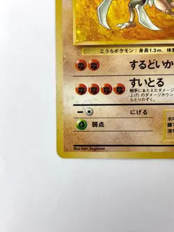 NM- Pokemon Card Kabutops Lv.30 No.141 Holo OLD BACK JAPAN - Image 4