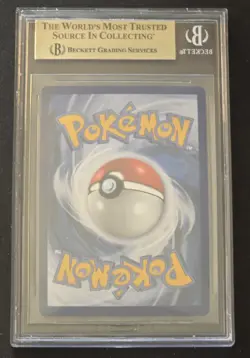 Pikachu Promo Card Grey Felt Hat Scarlet & Violet BGS Gem Mint 9.5 - Image 2