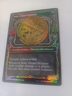MTG Etali, Primal Conqueror / Sickness (Showcase) Foil - March of the Machines - Image 2
