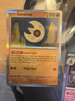 2025 Pokemon Mega Evolutions Staff Badged Promo Cards Complete Set - Image 4