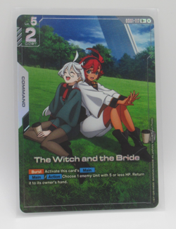The Witch and the Bride G001-117 R+ Gundam Card Game Newtype Rising Alt Art - Image 1