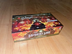 MTG The Brothers' War Set Booster Box Factory Sealed 30 Packs 360 Cards English - Image 1