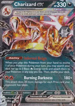 Charizard ex Singles SV: Scarlet & Violet Promo Cards 196 NM - Image 1