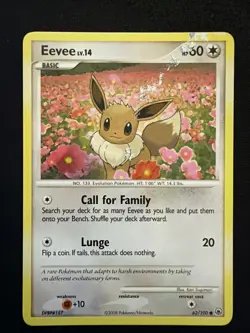 Pokemon TCG Eevee (62) 62/100 Majestic Dawn Common card Normal - Image 1