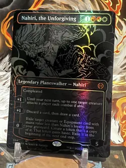 MTG | Nahiri, The Unforgiving (✨🛢Oil Slick Raised Foil ✨) - Image 1