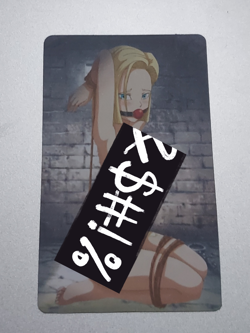 Dragon ball Android 18 Waifu Hentai Card - Image 1