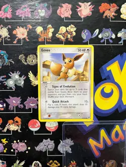 Pokemon Eevee 63/100 Sandstorm Regular Pokemon Common Nintendo Card - LP - Image 1