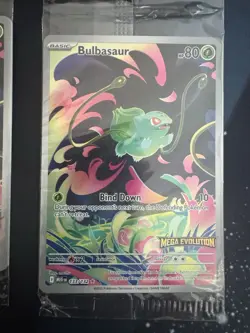 Bulbasaur Holo Promo 133/132 Mega Evolution Stamped Pokemon Card Sealed X6 - Image 3