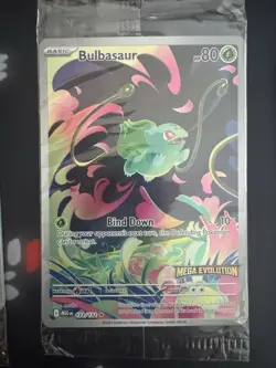 Bulbasaur Holo Promo 133/132 Mega Evolution Stamped Pokemon Card Sealed X6 - Image 4