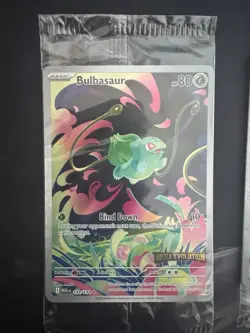 Bulbasaur Holo Promo 133/132 Mega Evolution Stamped Pokemon Card Sealed X6 - Image 5