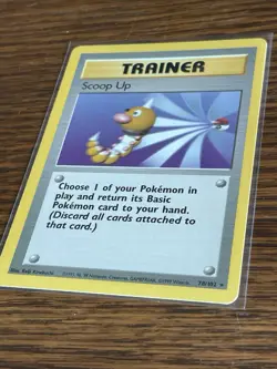 Scoop Up Trainer Card #78/102 Base Set Regular by WOTC. Never been played. - Image 4