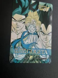 Dragon Ball Carddass No 82 Bullet Dragon Ball Card Used Outstanding Color Fading - Image 3