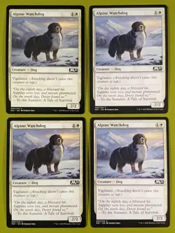 Alpine Watchdog x4 Core Set 2021 M21 4x Playset Magic the Gathering MTG - Image 1