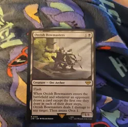 MTG Orcish bowmasters Rare Lord of the rings - Image 1