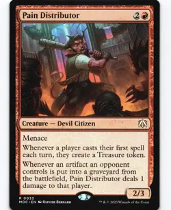 Pain Distributor R Commander: March of the Machine 33 NM MOC - Image 1