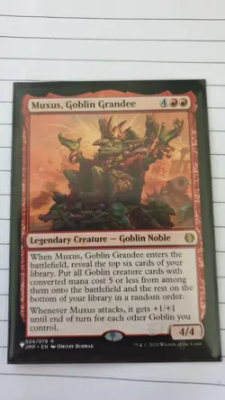 MTG - Muxus, Goblin Grandee - Mystery Booster 2 [Good Condition] - Image 1