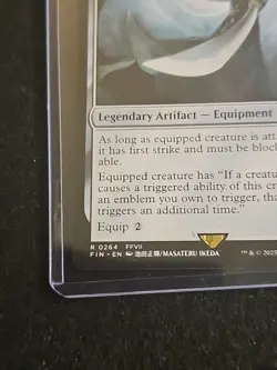 The Masamune Final Fantasy Regular Magic The Gathering NM - Image 5