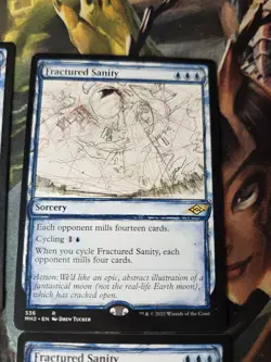 Fractured Sanity (Showcase) Modern Horizons 2 336 Near Mint X4 - Image 3