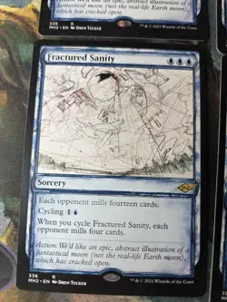 Fractured Sanity (Showcase) Modern Horizons 2 336 Near Mint X4 - Image 4