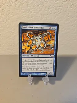 MTG Quicksilver Elemental LP Mirrodin - Image 1