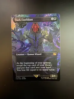 MTG Final Fantasy English Dark Confidant Borderless 0334 Foil - Image 1