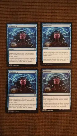 Magic: the Gathering / MtG Brainstorm x4 Eternal Masters - Image 1