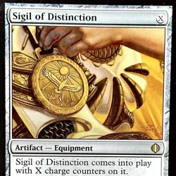 Sigil of Distincition - Reg - MTG - Shards of Alara - 219/249 - RARE ~ NM - Image 1