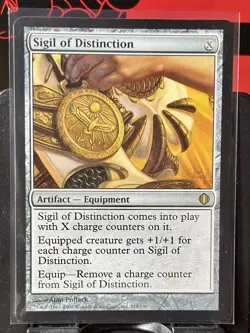 Sigil of Distincition - Reg - MTG - Shards of Alara - 219/249 - RARE ~ NM - Image 2