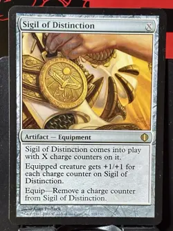 Sigil of Distincition - Reg - MTG - Shards of Alara - 219/249 - RARE ~ NM - Image 3