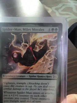 Spider-Man, Miles Morales NM SPE #18 Mythic Non Foil MTG Magic The Gathering - Image 1
