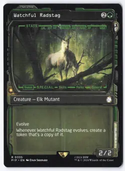 Watchful Radstag (Showcase) R Universes Beyond: Fallout 335 NM - Image 1