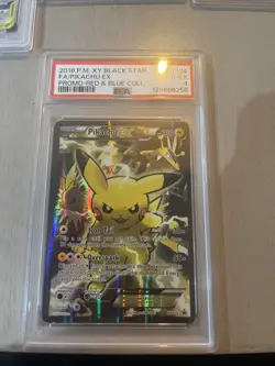 Pokemon Pikachu Ex Xy124 Psa4 - Image 1