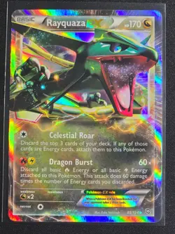 Rayquaza EX 85/124 (Ultra Rare) Dragons Exalted Near Mint - Image 1