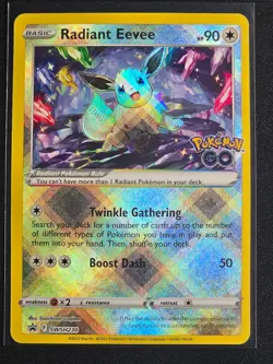 Radiant Eevee SWSH230 (Black Star Promo) Sword & Shield Near Mint - Image 1