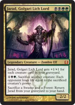 Jarad, Golgari Lich Lord - Return to Ravnica #174/274 MTG Magic The Gathering - Image 1