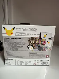 Pokemon Celebrations 25th Anniversary Elite Trainer Box ETB Sealed with case - Image 2